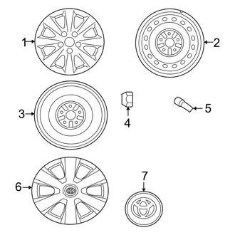 Toyota OE - Wheels (Hybrid)
