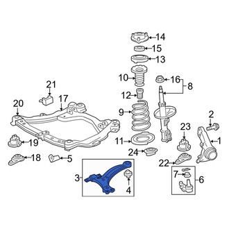 Toyota OE - Front Left Suspension Control Arm