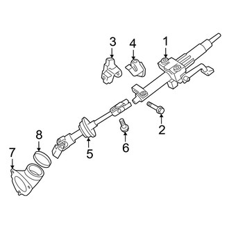 Toyota OE - Steering Column Assembly (2.4L)