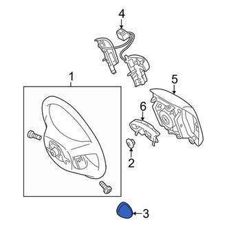 Toyota OE - Left Lower Steering Wheel Trim