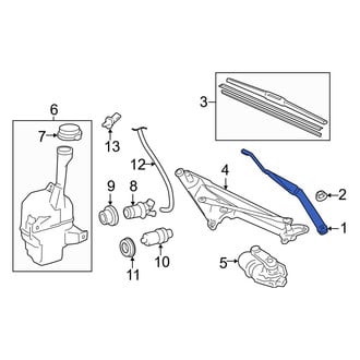 Toyota OE - Right Wiper Arm