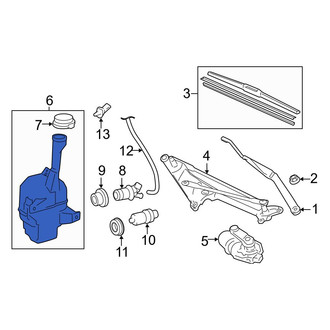 Toyota OE - Washer Fluid Reservoir