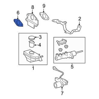 Toyota OE - Brake Master Cylinder Gasket