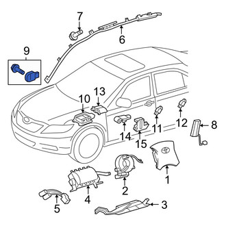 Toyota OE - Air Bag Control Module
