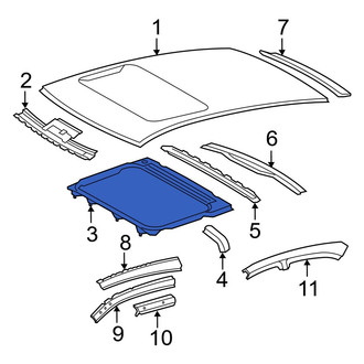 Toyota OE - Sunroof Reinforcement