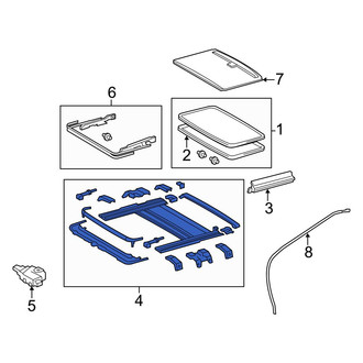 Toyota OE - Sunroof Frame