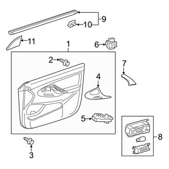 Toyota OE - Front Door - Interior Trim (Hybrid)