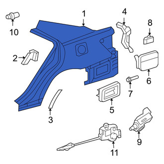 Toyota OE - Rear Left Quarter Panel
