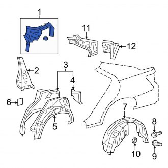 Toyota Camry Replacement Quarter Panels ??? CARiD.com