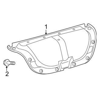 Toyota OE - Trunk Lid - Interior Trim (Hybrid)
