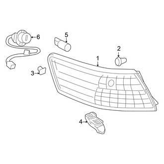 Toyota OE - Rear Lamps - Combination Lamps (Hybrid)