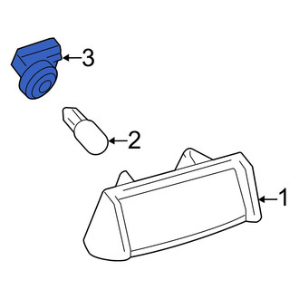 Toyota OE - Rear Center High Mount Stop Light Socket