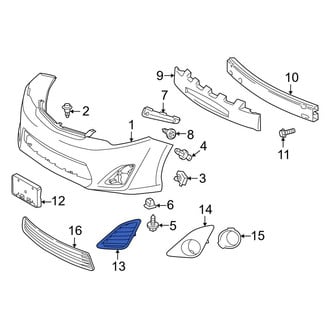 Toyota OE - Front Left Jack Plug Cover