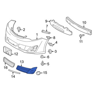 Toyota OE - Front Left Jack Plug Cover