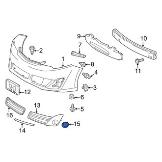 Toyota OE - Left Fog Light Bracket