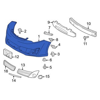 Toyota OE - Front Bumper Cover