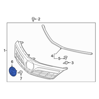 Toyota OE - Front Grille Emblem