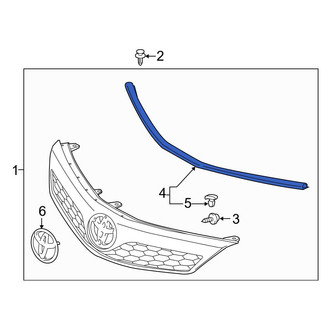 Toyota OE - Hood Seal