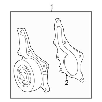 Toyota OE - Cooling - Water Pump (L / LE / SE / XLE 2.5L)