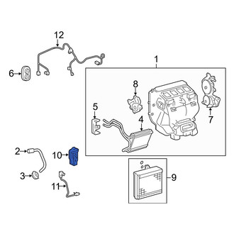 Toyota OE - Front A/C Expansion Valve