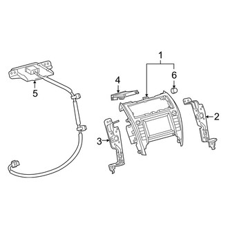 Toyota OE - Electrical - Navigation System Components (Gas)