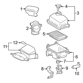 Toyota OE - Engine / Transaxle - Air Intake (2.5L)