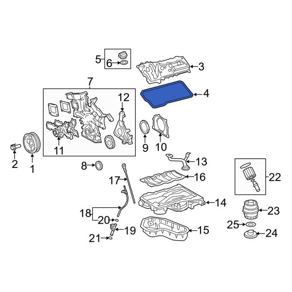 Engine Valve Cover Gasket