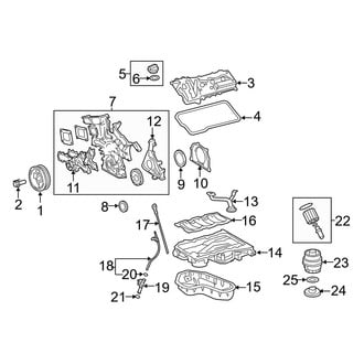 Toyota OE - Engine / Transaxle - Engine Parts (3.5L)