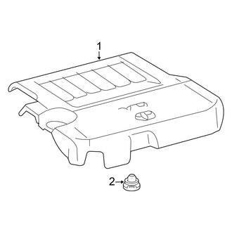 Toyota OE - Engine / Transaxle - Engine Appearance Cover (SE / XLE 3.5L)