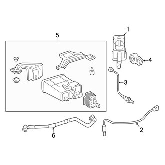 Toyota OE - Emission System - Emission Components