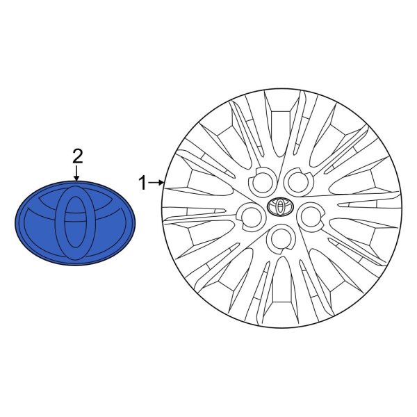 Wheel Cap Emblem