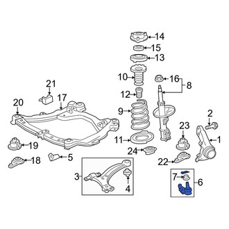 Toyota OE - Front Left Suspension Ball Joint