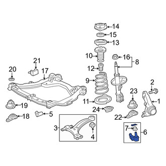 Toyota OE - Front Left Suspension Ball Joint