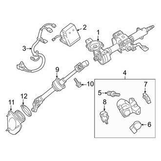 Toyota OE - Steering Column Assembly (LE)