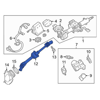 Toyota OE - Steering Shaft