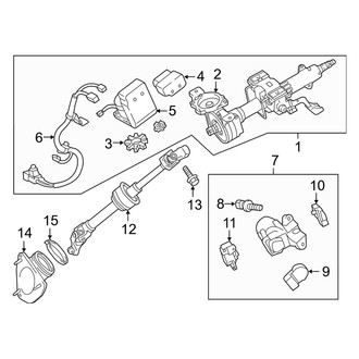 Toyota OE - Steering Column Assembly