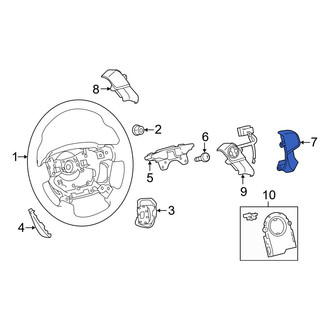 Toyota OE - Right Steering Wheel Emblem