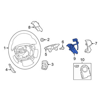 Toyota OE - Steering Wheel Radio Controls