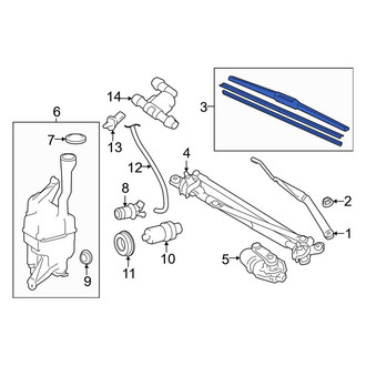 Toyota OE - Right Wiper Blade