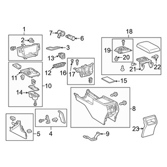 Toyota OE - Center Console