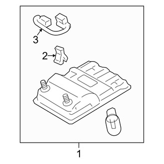Toyota OE - Overhead Console