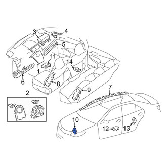 Toyota OE - Front Air Bag Impact Sensor