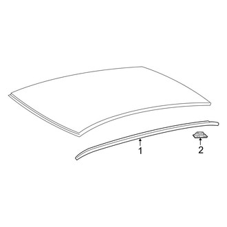 Toyota OE - Roof - Exterior Trim (Gas)