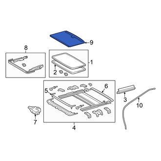 Toyota OE - Sunroof Cover