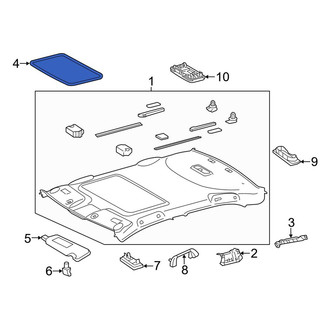 Toyota OE - Sunroof Opening Trim