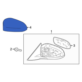 Toyota OE - Front Right Door Mirror Cover
