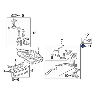 Toyota OE - Fuel Filler Housing