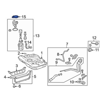 Toyota OE - Fuel Tank Lock Ring