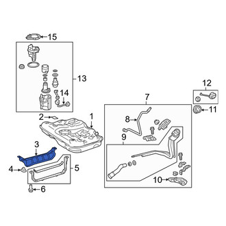 Toyota OE - Lower Fuel Tank Shield