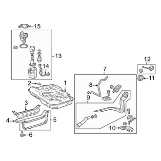 Toyota OE - Fuel System Components